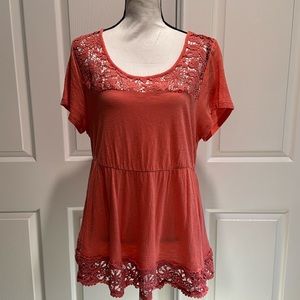 Torrid Lace Babydoll Top